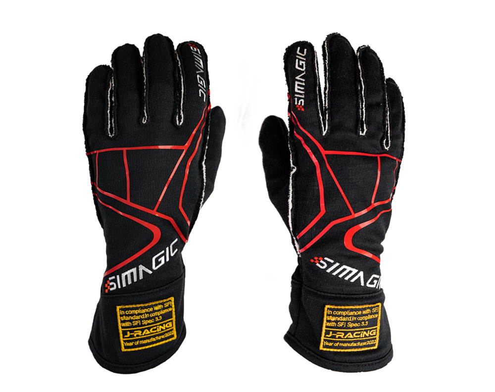 Simagic gloves exterior seams