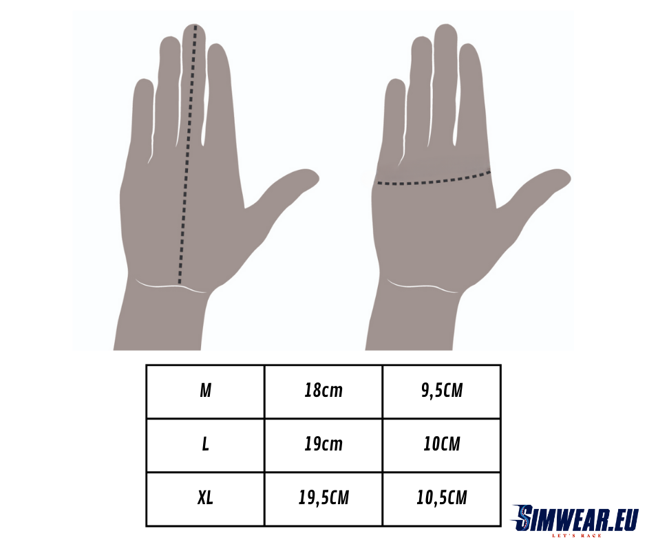 Simwear / DIGITRAQZ gloves