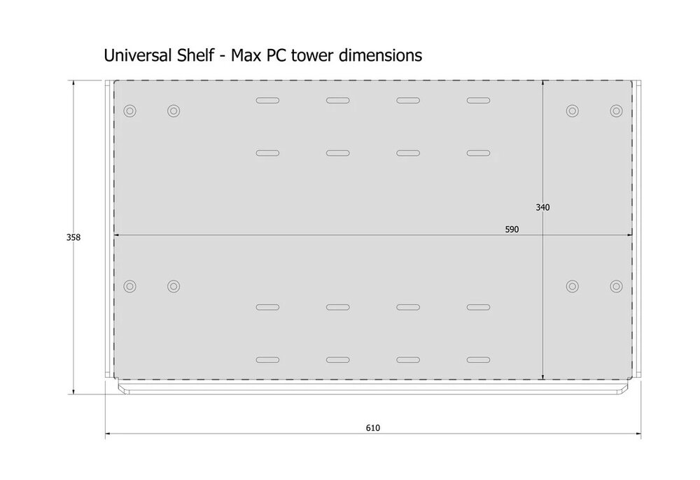 Sim shelf