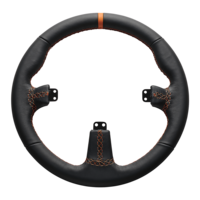 Asetek Round Black Leather Rim