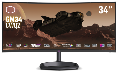 COOLER MASTER GM34-CWQ2 monitor