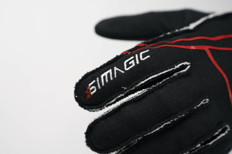 Simagic gloves exterior seams