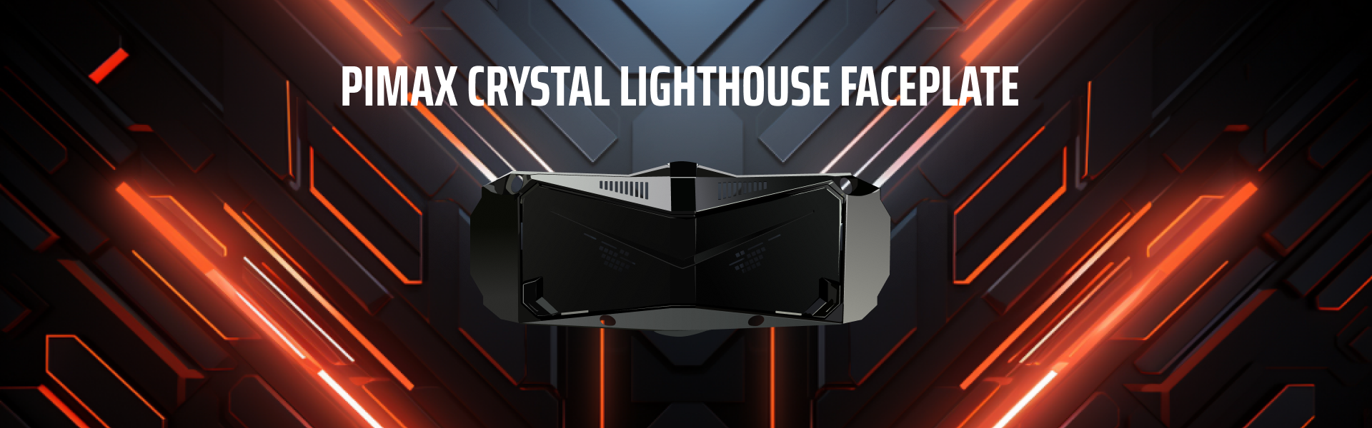 Pimax Crystal Lighthouse フェイスプレート Pimax Crystal Lighthouse Faceplate - Order from Unbound XR