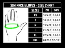 Tuatara simrace gloves - PROCESSOR